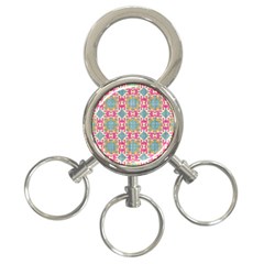 Christmas Wallpaper 3-ring Key Chains by Celenk