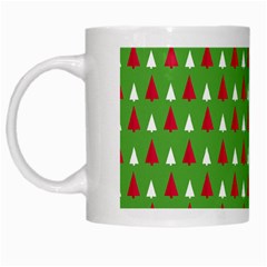 Christmas Tree White Mugs by patternstudio