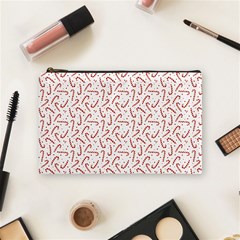 Candy Cane Cosmetic Bag (medium)  by patternstudio