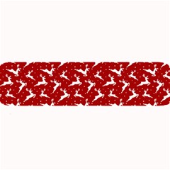 Red Reindeers Large Bar Mats by patternstudio