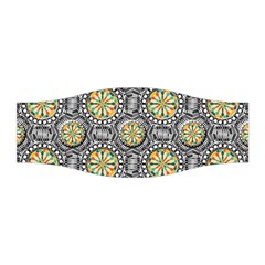 Beveled Geometric Pattern Stretchable Headband by linceazul