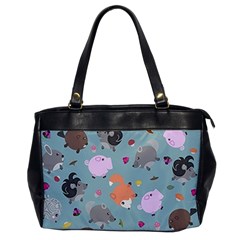 Little Round Animal Friends Office Handbags by Bigfootshirtshop