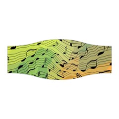 Music Notes Stretchable Headband by linceazul