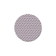 Halloween Lilac Paper Pattern Golf Ball Marker (10 Pack) by Celenk