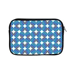 Geometric Dots Pattern Rainbow Apple Ipad Mini Zipper Cases by Celenk