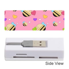 Bee Mine Valentine Memory Card Reader (stick)  by Bigfootshirtshop