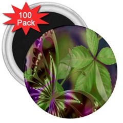 Arrangement Butterfly Aesthetics 3  Magnets (100 Pack) by Celenk