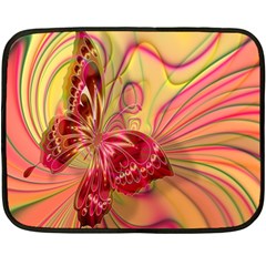 Arrangement Butterfly Aesthetics Double Sided Fleece Blanket (mini)  by Celenk