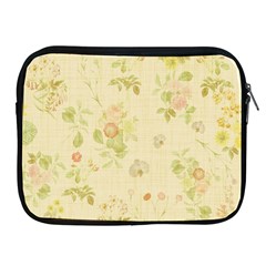 Floral Wallpaper Flowers Vintage Apple Ipad 2/3/4 Zipper Cases by Celenk