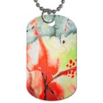 Fabric Texture Softness Textile Dog Tag (One Side) Front