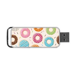 Colored Doughnuts Pattern Portable Usb Flash (two Sides) by Bigfootshirtshop