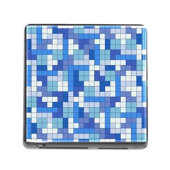 Tetris Camouflage Marine Memory Card Reader (square) by jumpercat