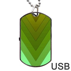 Tri 03 Dog Tag Usb Flash (one Side) by jumpercat