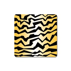 Polynoise Tiger Square Magnet by jumpercat