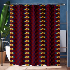 Geometric Pattern Shower Curtain 60  X 72  (medium)  by linceazul