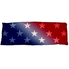 America Patriotic Red White Blue Body Pillow Case (dakimakura) by BangZart