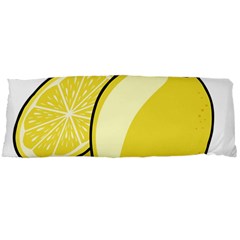 Lemon Fruit Green Yellow Citrus Body Pillow Case Dakimakura (two Sides) by BangZart