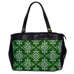 St Patrick S Day Damask Vintage Office Handbags by BangZart