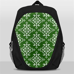 St Patrick S Day Damask Vintage Backpack Bag by BangZart