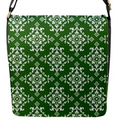 St Patrick S Day Damask Vintage Flap Messenger Bag (s) by BangZart