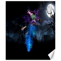 Magical Fantasy Wild Darkness Mist Canvas 8  X 10  by BangZart