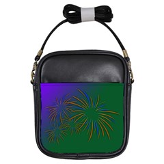 Sylvester New Year S Day Year Party Girls Sling Bags by BangZart