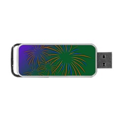 Sylvester New Year S Day Year Party Portable Usb Flash (one Side) by BangZart