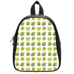 St Patrick S Day Background Symbols School Bag (small) by BangZart