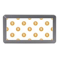 Bitcoin Logo Pattern Memory Card Reader (mini) by dflcprints