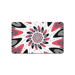 High Contrast Twirl Magnet (name Card) by linceazul