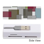 Decor Painting Design Texture Memory Card Reader (Stick)  Front