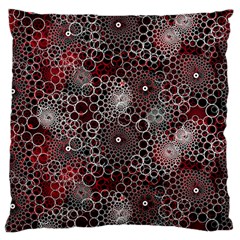 Chain Mail Vortex Pattern Large Flano Cushion Case (two Sides) by Celenk