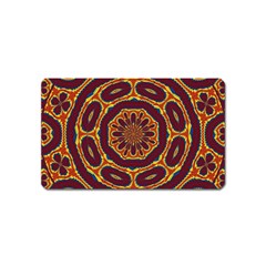 Geometric Tapestry Magnet (name Card) by linceazul