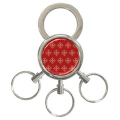 Pattern Background Holiday 3-ring Key Chains by Celenk