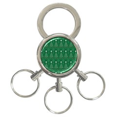 Christmas Tree Holiday Star 3-ring Key Chains by Celenk