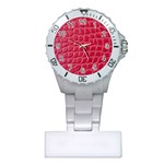 Textile Texture Spotted Fabric Plastic Nurses Watch Front