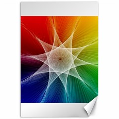 Abstract Star Pattern Structure Canvas 20  X 30   by Celenk