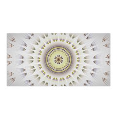 Mandala Fractal Decorative Satin Wrap by Celenk