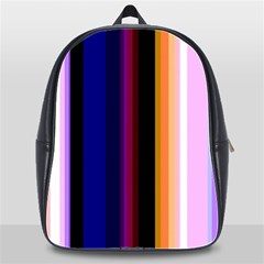 Abstract Background Pattern Textile 3 School Bag (xl) by Celenk