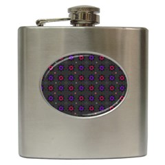 Funds Texture Pattern Color Hip Flask (6 Oz) by Celenk