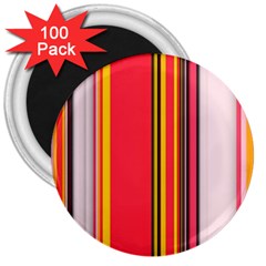 Abstract Background Pattern Textile 3  Magnets (100 Pack) by Celenk