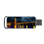 London Skyline England Landmark Portable USB Flash (Two Sides) Back