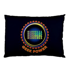 Geek Power Pillow Case by linceazul