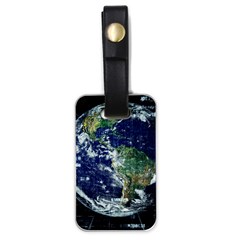 Earth Internet Globalisation Luggage Tags (one Side)  by Celenk