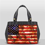 American Flag Usa Symbol National Office Handbags Front