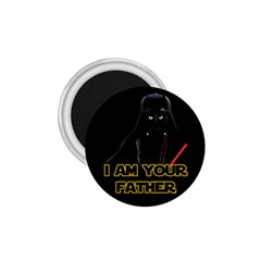 Darth Vader Cat 1 75  Magnets by Valentinaart