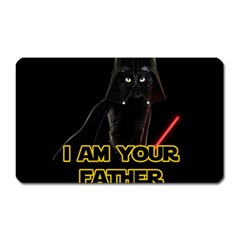 Darth Vader Cat Magnet (rectangular) by Valentinaart