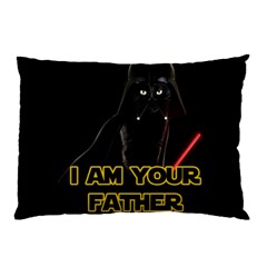 Darth Vader Cat Pillow Case (two Sides) by Valentinaart