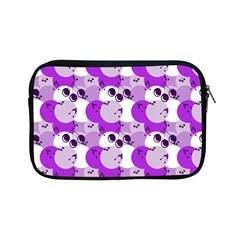 Purple Cherry Dots Apple Ipad Mini Zipper Cases by snowwhitegirl