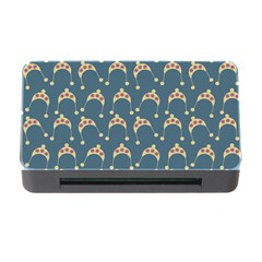 Teal Beige Hats Memory Card Reader With Cf by snowwhitegirl